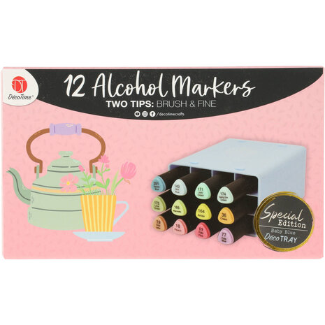 DécoTime SPECIAL EDITION 12 Alcohol Markers Spring Dim (3005439)