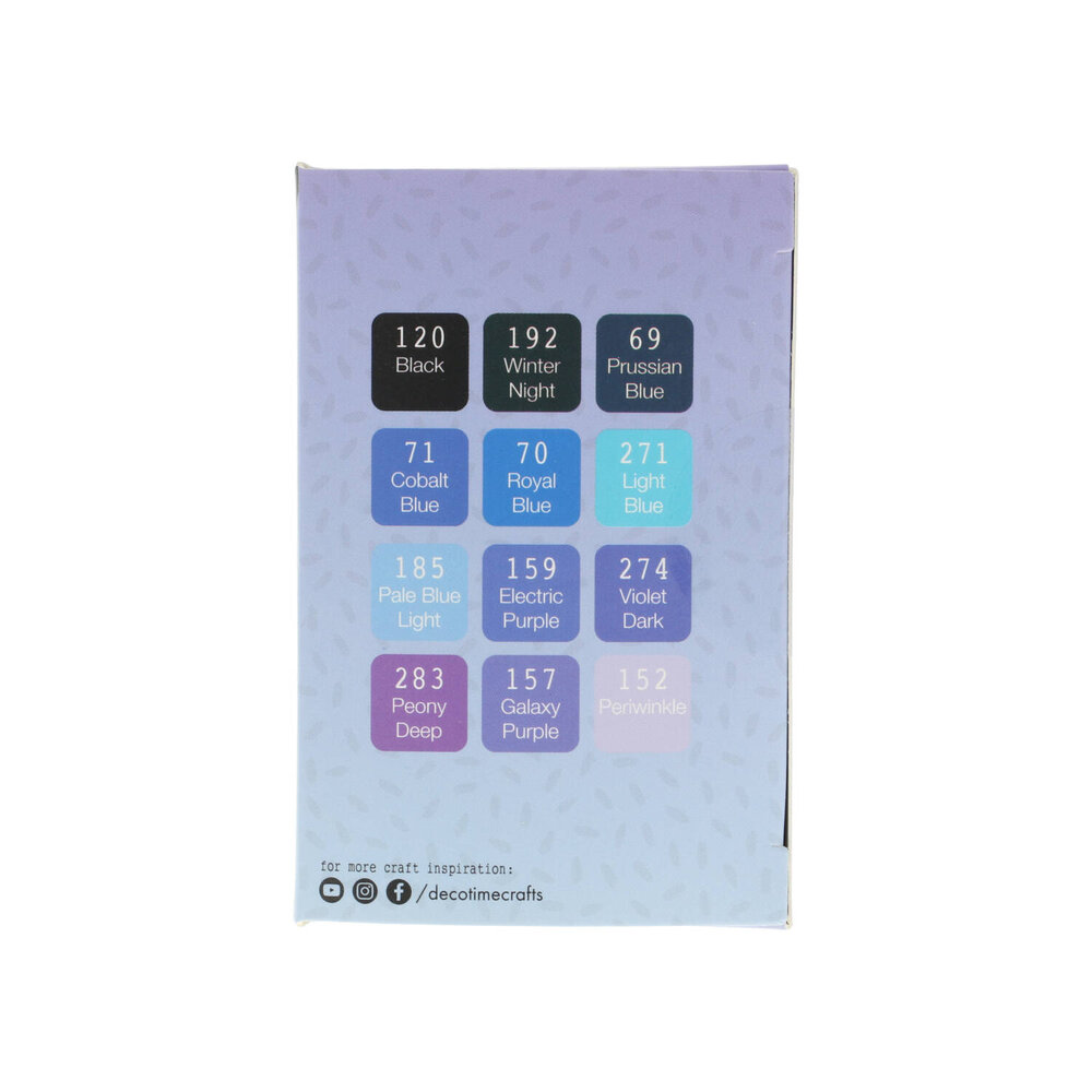 DécoTime SPECIAL EDITION 12 Alcohol Markers Sweet Purple (3005439)