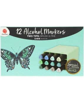 DécoTime SPECIAL EDITION 12 Alcohol Markers Mint Green (3005439)