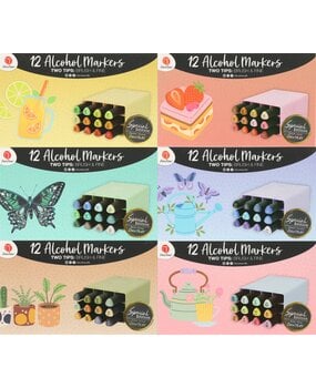 DécoTime SPECIAL EDITION Cozy Summer WAVE Alcohol Markers (3005439)