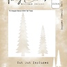 Tracy Evans Tall Trees 4x4 Inch Snippet Stencil (SS044)