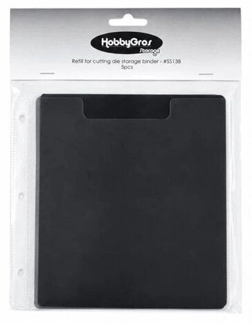 HobbyGros Refill for Cutting Die Storage Binder (5pcs) (SS139) HobbyGros Refill for Cutting Die Storage Binder (5pcs) (SS139)