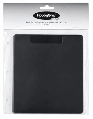 HobbyGros Refill for Cutting Die Storage Binder (10pcs) (SS140)