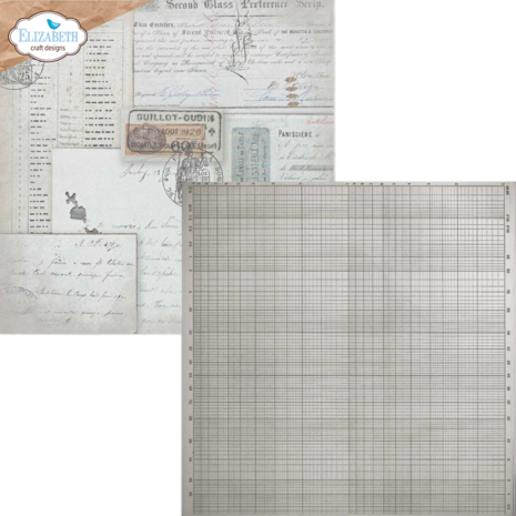 Elizabeth Craft Designs Beautifully Worn 12x12 Inch Patterned Cardstock (C044) Elizabeth Craft Designs Beautifully Worn 12x12 Inch Patterned Cardstock (C044)