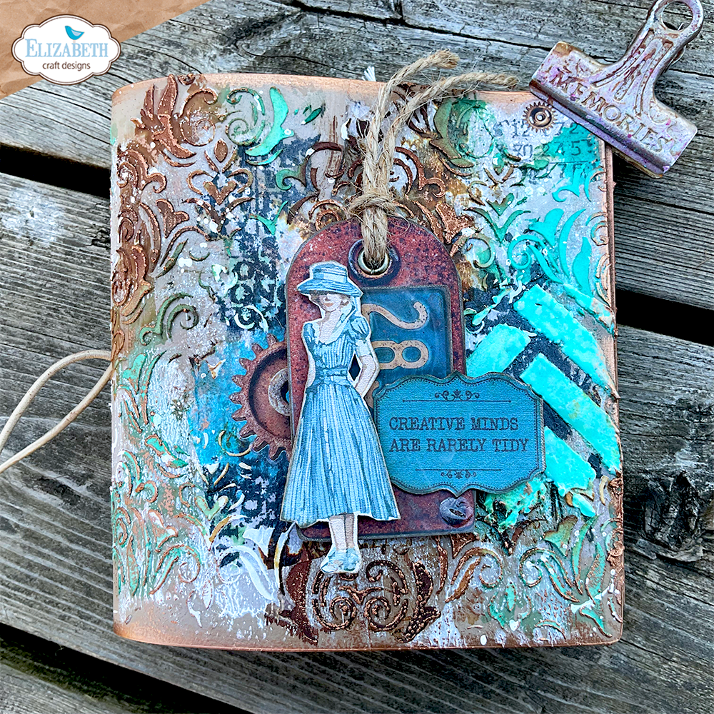 Elizabeth Craft Designs Beautifully Worn Journal Stencils 11 (S061) Elizabeth Craft Designs Beautifully Worn Journal Stencils 11 (S061)