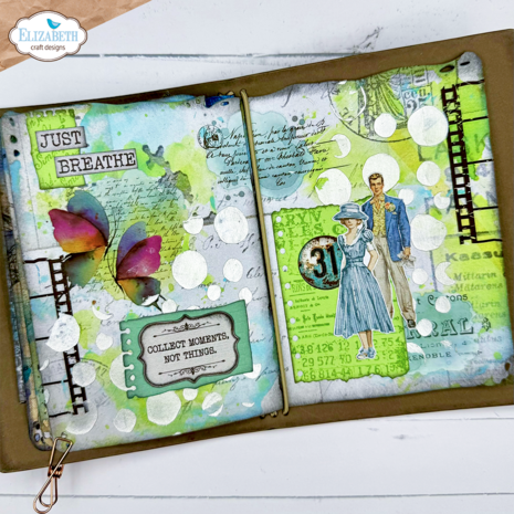 Elizabeth Craft Designs Beautifully Worn Journal Stencils 11 (S061) Elizabeth Craft Designs Beautifully Worn Journal Stencils 11 (S061)