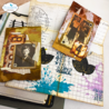 Elizabeth Craft Designs Beautifully Worn A5 Clear Stamps Stamped & Worn (CS457)