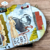 Elizabeth Craft Designs Beautifully Worn A5 Clear Stamps Stamped & Worn (CS457)