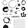 Elizabeth Craft Designs Beautifully Worn A5 Clear Stamps Perfectly Imperfect (CS458) Elizabeth Craft Designs Beautifully Worn A5 Clear Stamps Perfectly Imperfect (CS458)