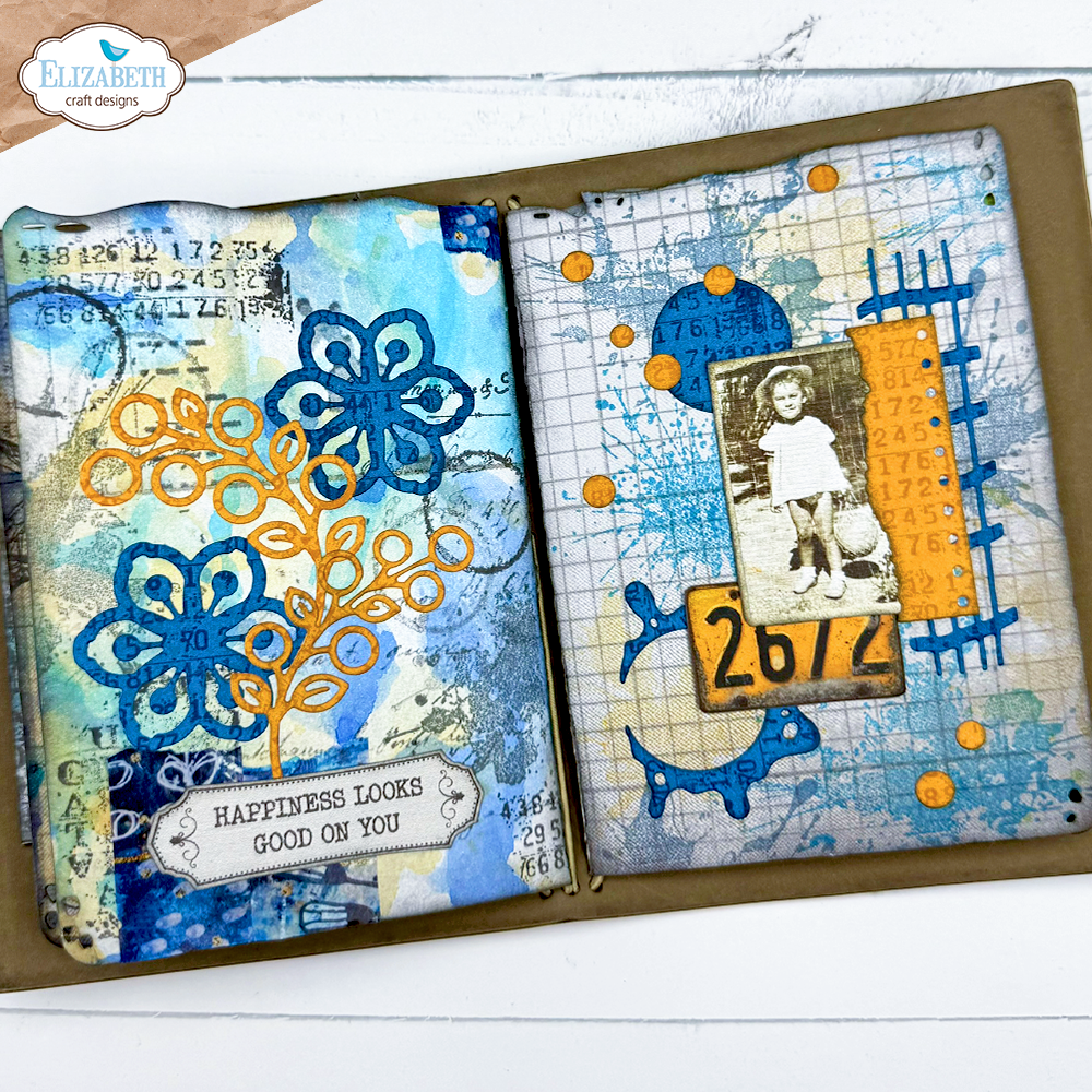 Elizabeth Craft Designs Beautifully Worn Dies All Around Circles (2365)