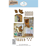 Elizabeth Craft Designs Beautifully Worn Dies Off the Edge Pocket (2367)