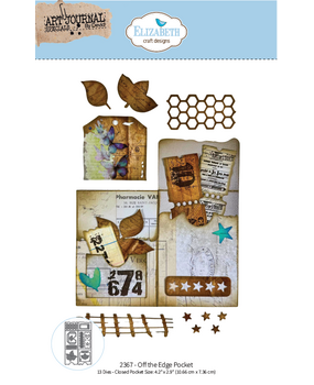Elizabeth Craft Designs Beautifully Worn Dies Off the Edge Pocket (2367) Elizabeth Craft Designs Beautifully Worn Dies Off the Edge Pocket (2367)