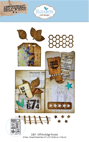 Elizabeth Craft Designs Beautifully Worn Dies Off the Edge Pocket (2367) Elizabeth Craft Designs Beautifully Worn Dies Off the Edge Pocket (2367)