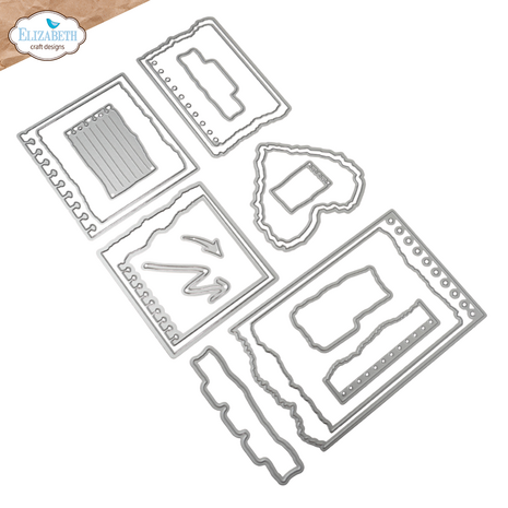 Elizabeth Craft Designs Beautifully Worn Dies Notebook Fragments (2368) Elizabeth Craft Designs Beautifully Worn Dies Notebook Fragments (2368)