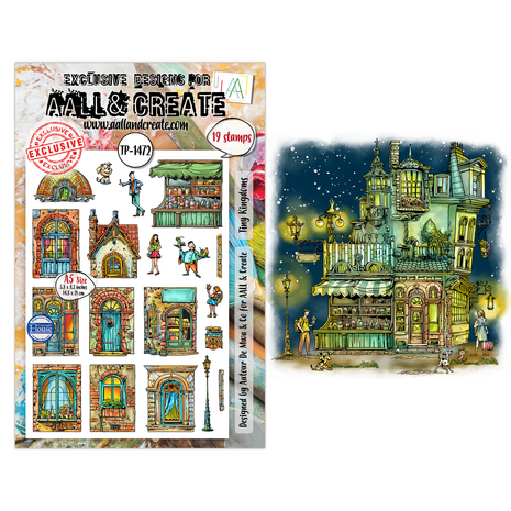 AALL and Create Clear Stamp Set A5 Tiny Kingdoms (AALL-TP-1472) AALL and Create Clear Stamp Set A5 Tiny Kingdoms (AALL-TP-1472)