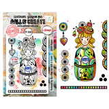 AALL and Create Clear Stamp Set A7 ZOUKI Poppie (AALL-TP-1480)