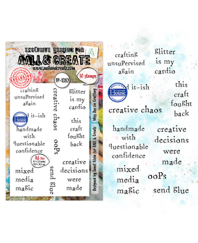 AALL and Create Clear Stamp Set A6 Miss Dee on Crafting (AALL-TP-1382) AALL and Create Clear Stamp Set A6 Miss Dee on Crafting (AALL-TP-1382)