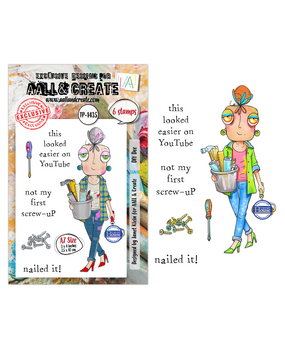AALL and Create Clear Stamp Set A7 DIY Dee (AALL-TP-1435) AALL and Create Clear Stamp Set A7 DIY Dee (AALL-TP-1435)
