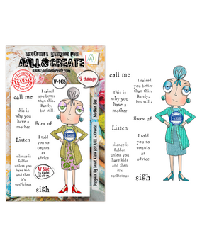 AALL and Create Clear Stamp Set A7 Mother Dee (AALL-TP-1436) AALL and Create Clear Stamp Set A7 Mother Dee (AALL-TP-1436)