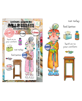 AALL and Create Clear Stamp Set A7 Sniffly Dee (AALL-TP-1440) AALL and Create Clear Stamp Set A7 Sniffly Dee (AALL-TP-1440)