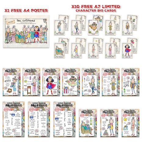 AALL and Create Dee Infiltered Stamp Bundle (AALL-PCK-JK004) AALL and Create Dee Infiltered Stamp Bundle (AALL-PCK-JK004)