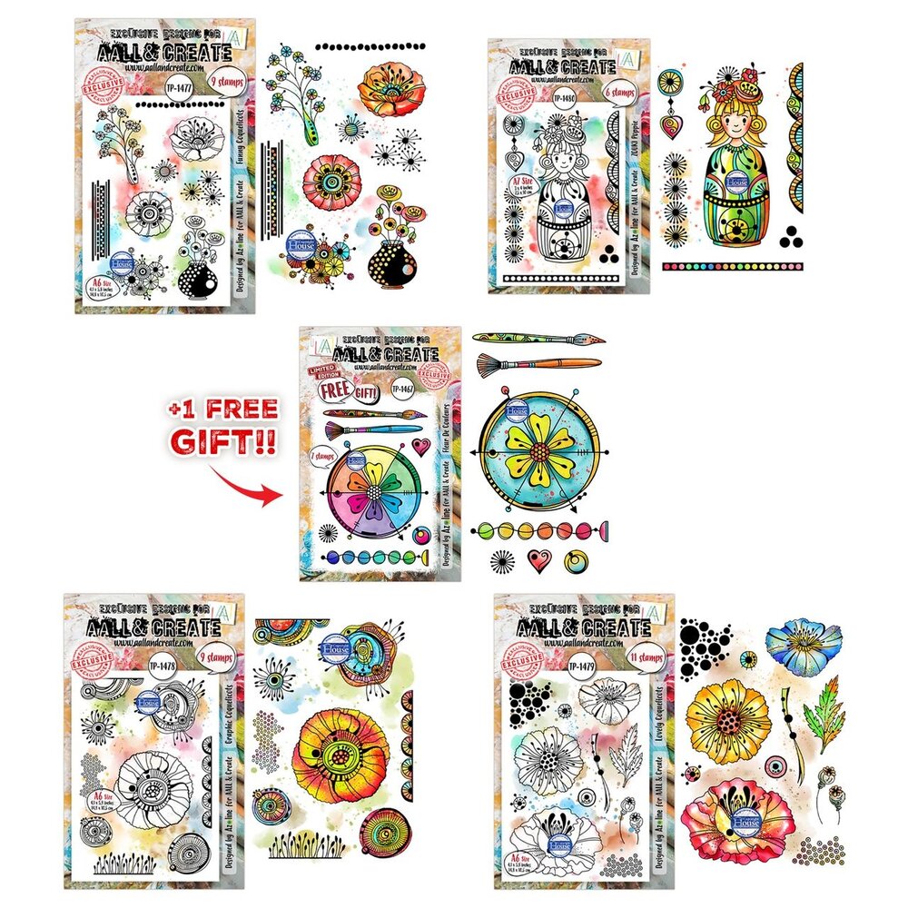 AALL and Create Lovely Couleurs Stamp Bundle (AALL-PCK-AZ001) AALL and Create Lovely Couleurs Stamp Bundle (AALL-PCK-AZ001)