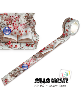 AALL and Create Layer it Up! Washi Tape 25mm Story Time (AALL-MT-156) AALL and Create Layer it Up! Washi Tape 25mm Story Time (AALL-MT-156)