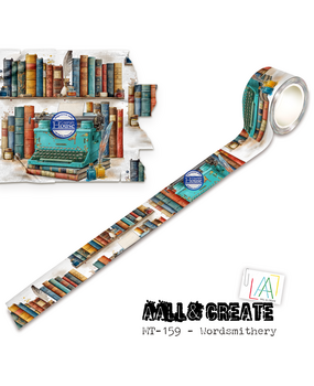AALL and Create Layer it Up! Washi Tape 25mm Wordsmithery (AALL-MT-159) AALL and Create Layer it Up! Washi Tape 25mm Wordsmithery (AALL-MT-159)