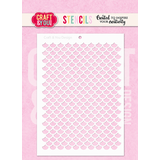 Craft & You Masking Stencil Scale Pattern (SC021)