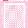Craft & You Masking Stencil Scale Pattern (SC021)