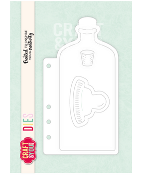 Craft & You Dies Bottle Journal Base (CW410) Craft & You Dies Bottle Journal Base (CW410)