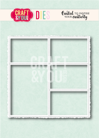 Craft & You Dies Layout Old Frame (CW414) Craft & You Dies Layout Old Frame (CW414)