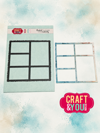 Craft & You Dies Layout Old Frame (CW414) Craft & You Dies Layout Old Frame (CW414)