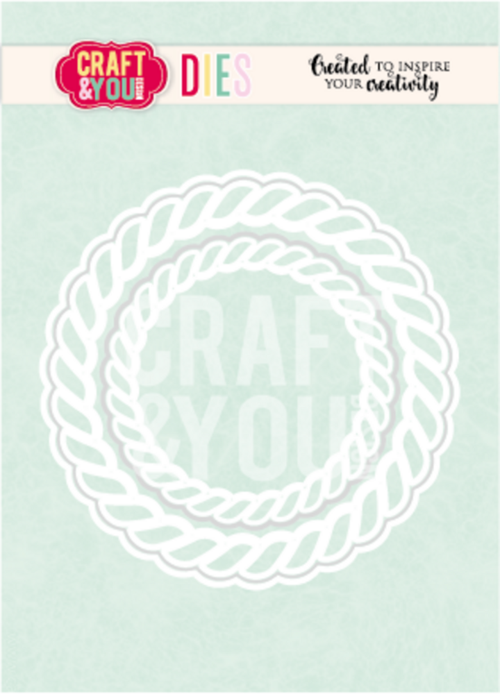 Craft & You Dies Rope Frames (CW419) Craft & You Dies Rope Frames (CW419)