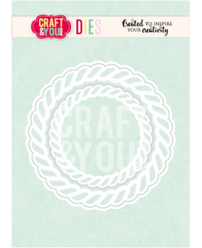 Craft & You Dies Rope Frames (CW419) Craft & You Dies Rope Frames (CW419)