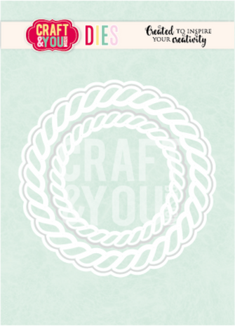 Craft & You Dies Rope Frames (CW419) Craft & You Dies Rope Frames (CW419)