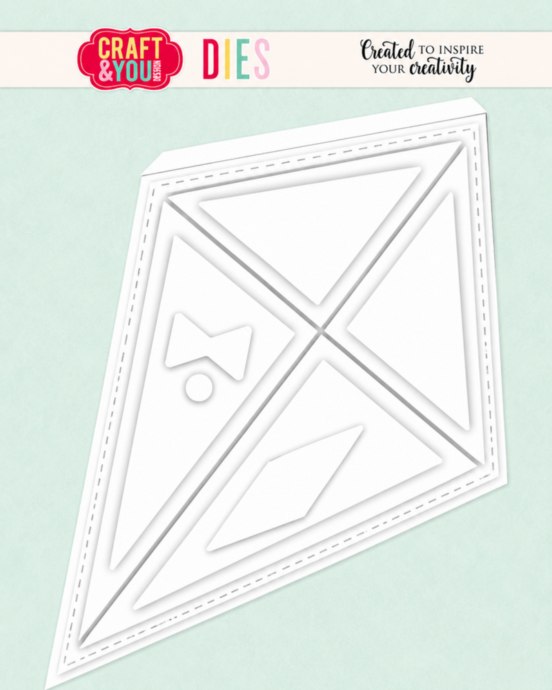 Craft & You Dies Kite Base Card (CW421) Craft & You Dies Kite Base Card (CW421)