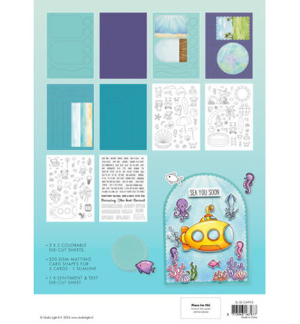 Studio Light Sweet Stories A4 Card Making Pad (SL-SS-CMP43) Studio Light Sweet Stories A4 Card Making Pad (SL-SS-CMP43)