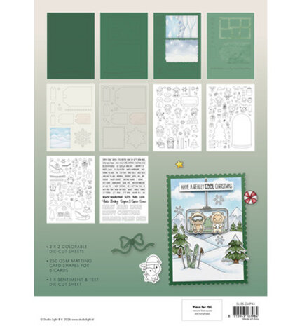 Studio Light Sweet Stories Christmas A4 Card Making Pad (SL-SS-CMP44) Studio Light Sweet Stories Christmas A4 Card Making Pad (SL-SS-CMP44)