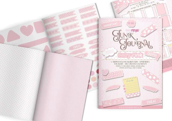 Papers For You Basic Pink A4 Junk Journal (PFY-16342) Papers For You Basic Pink A4 Junk Journal (PFY-16342)