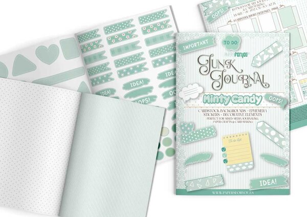 Papers For You Basic Mint A4 Junk Journal (PFY-16344)