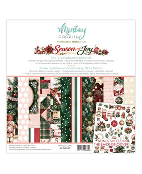 Mintay Season of Joy 12x12 Inch Paper Pad (MT-SOJ-07) Mintay Season of Joy 12x12 Inch Paper Pad (MT-SOJ-07)