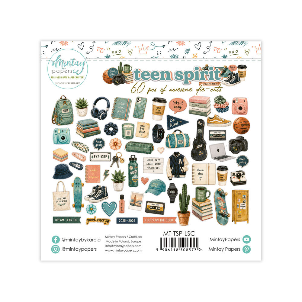 Mintay Teen Spirit Die-Cuts (MT-TSP-LSC)