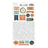 Mintay Teen Spirit 6x12 Inch Paper Stickers Words (MT-TSP-13)