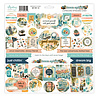 Mintay Teen Spirit 12x12 Inch Chipboard Ephemera Sheet (MT-TSP-14)