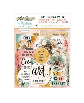 Mintay PRE-ORDER Art Journal Ephemera Pack Creative Mind (MT-ART-C08)