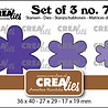 Crealies Set Dies Dichte Bloemen (CLSet76)