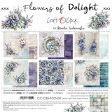 Craft O'Clock Flowers of Delight 12x12 Inch Paper Set (CC-C85-FOD-00)