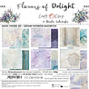 Craft O'Clock Flowers of Delight 8x8 Inch Basic Paper Set (CC-C85-FOD-08) Craft O'Clock Flowers of Delight 8x8 Inch Basic Paper Set (CC-C85-FOD-08)