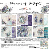 Craft O'Clock PRE-ORDER Flowers of Delight 6x6 Inch Paper Set (CC-C85-FOD-10)